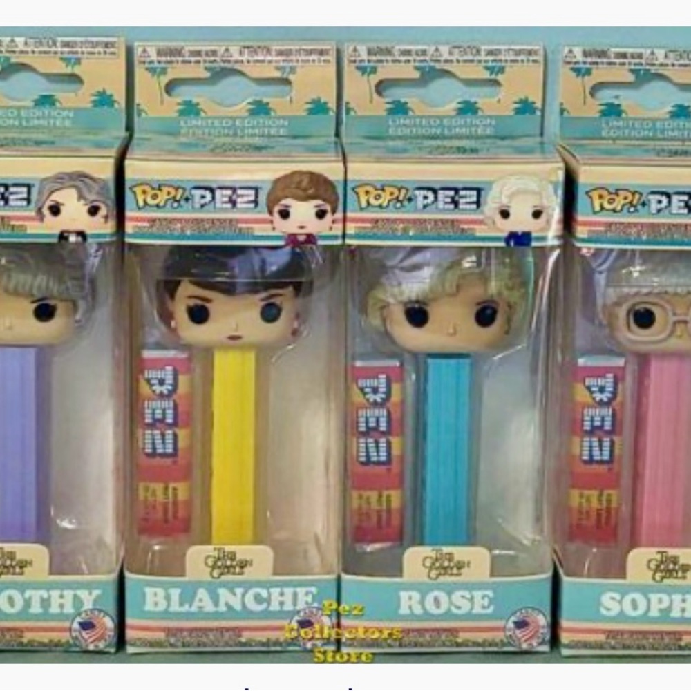 Funko Pop! PEZ Golden Girls Dispensers